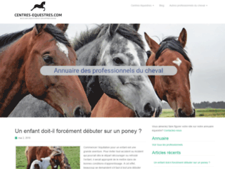 Blog sur l'équitation
