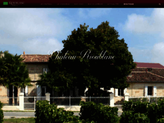 Château Rioublanc Vins de Bordeaux Bio