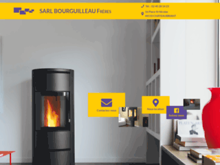 Détails : Bourguilleau Frères, vente et rénovation de cheminées