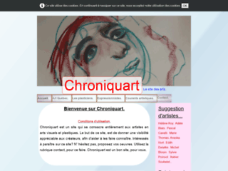 Chroniquart, le site des artistes en arts visuels.
