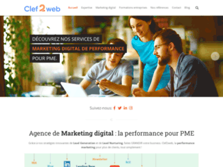 Détails : Clef2web, votre agence webmarketing en Belgique