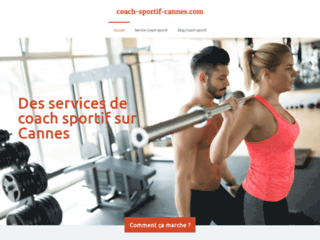 Services de coach sportif sur Cannes