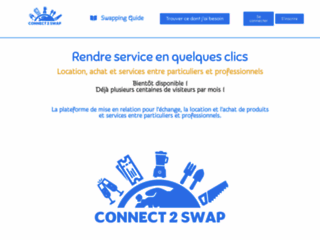 Détails : Connect 2 Swap, petites annonces entre particuliers