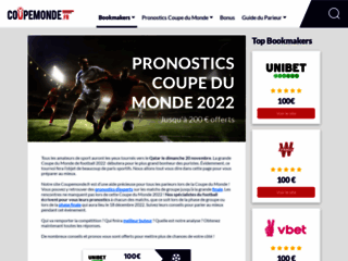Coupedumonde.fr, Blog d'information dédié aux parieurs sportifs