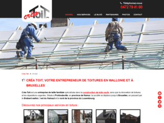Travaux de toiture en province de Namur | Créa Toit