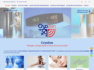 CryoZen, cryothérapie à Bruxelles