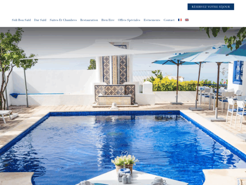 Dar Saïd, hôtel de luxe en Tunisie