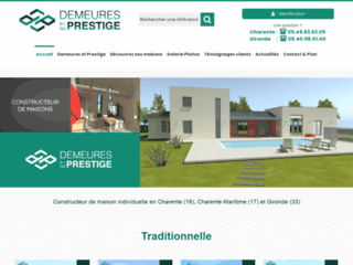 Détails : Demeures et Prestige, constructeur de maisons en Charente