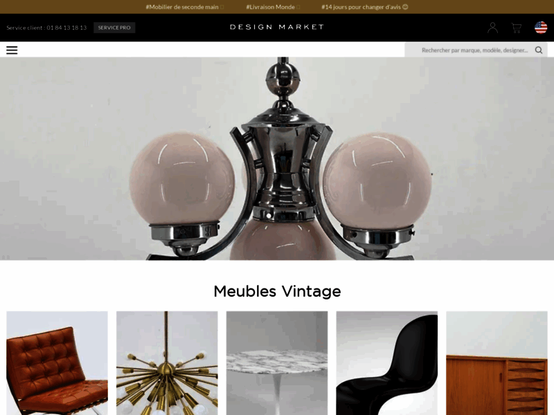Design Market, mobilier vintage
