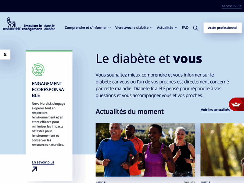 Novo Nordisk France, tout comprendre sur le diabète