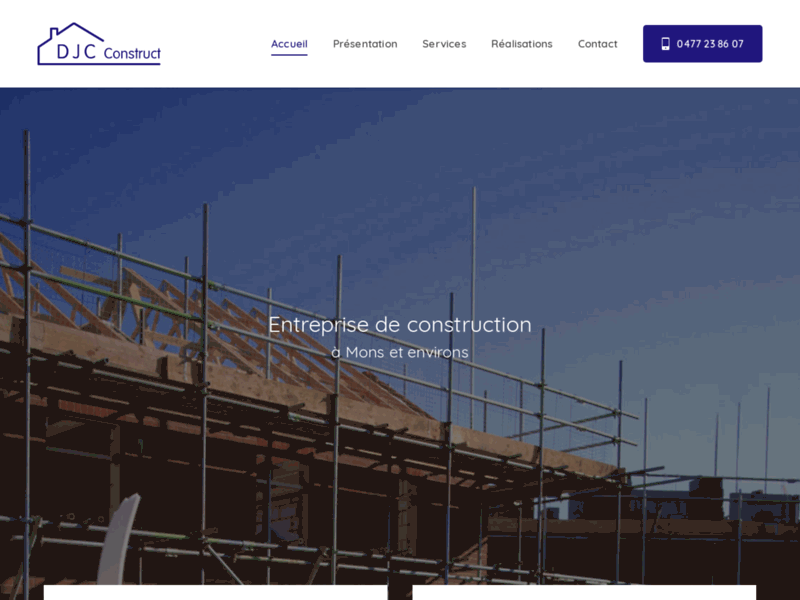DJC Construct, entrepreneur  dans le Hainaut