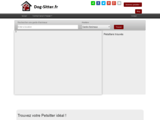 Trouvez un Pet Sitter en allant sur Dog-sitter.fr