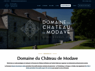 Domaine du Château de Modave : location de salles