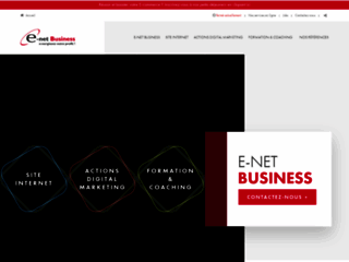 E-net Business, une agence spécialisée dans la création et la mise à jour de site internet et d'e-commerce