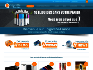 Détails : Ecigarette France, boutique cigarette électronique