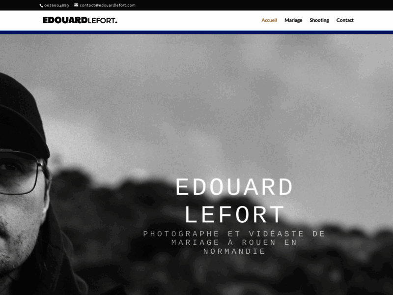 Edouard Lefort, photographe à Rouen