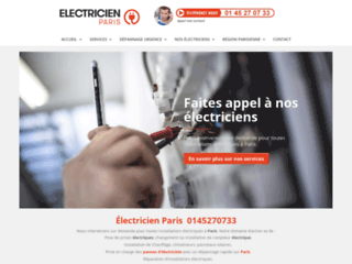 Prestations électriques à Paris
