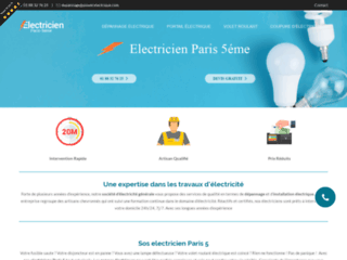 Electricien Paris 5 | Expert en Dépannage électrique