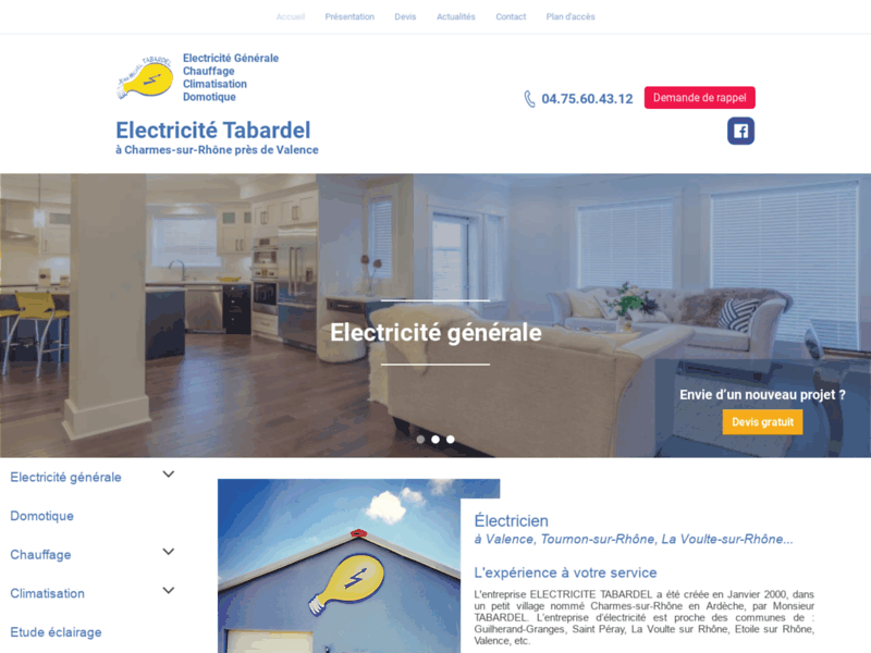Electricité Tabardel, installation plancher chauffant à Valence