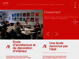 Détails : ESAIL, école d'architecture à Lyon
