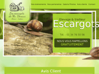 Détails : M.Devaux, élevage et traiteur d’escargots à Favrieux