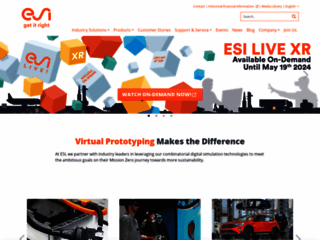 Détails : ESI, logiciels de simulation pour les industriels