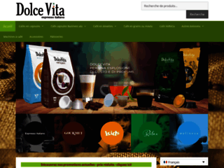 Café Dolce Vita en capsules et en dosettes