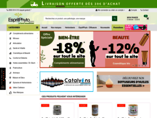 Espritphyto.com : des produits naturels à bas prix