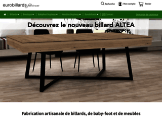 Détails : EUROBILLARDS | Fabricant de billards et babyfoots design transformables en table