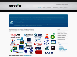 Détails : Eurobios, logiciel de modélisation numérique