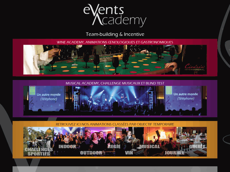 Events Academy, agence d'événementiels pour les entreprises