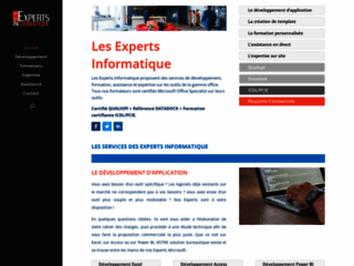 Détails : Experts Informatique, développement et formation Office