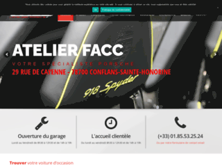 Détails : Préparation de votre Porsche FACC à Nanterre
