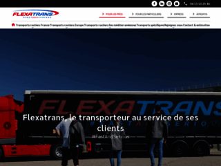 Détails : Flexatrans, transport routier frigorifique