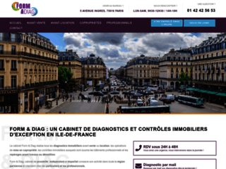 Détails : Form & diag, diagnostic performances énergétiques à Paris