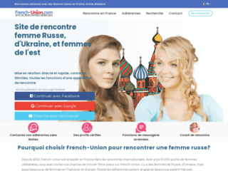 Site de rencontre French-union - Femmes Slaves et femmes ukrainiennes