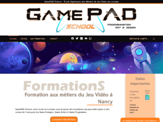 Détails : GamePAD School, l’école des futurs professionnels du jeu vidéo