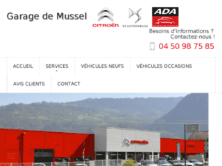 Détails : Garage Citroën de Mussel
