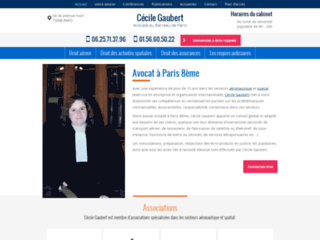 Cécile Gaubert, Avocat à Paris 8