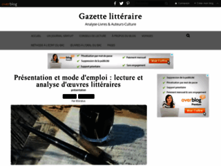 La Gazette Littéraire