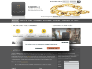 Détails : Goldson, rachat d’or et d’argent selon le cours officiel