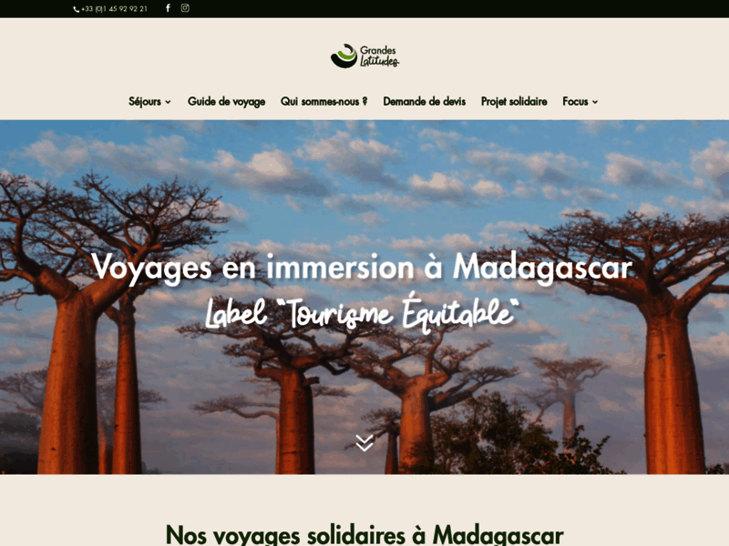 Grandes latitudes, voyages en immersion à Madagascar