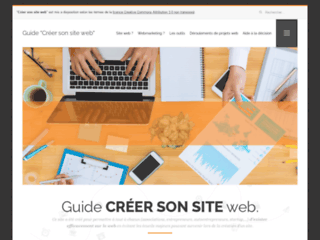  Guide Créer son site  web, pour réussir son site web