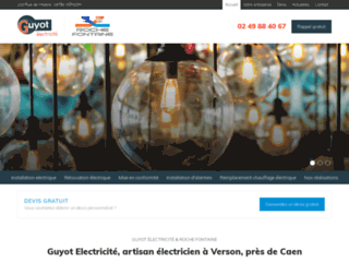 Guyot Electricité, artisan électricien à Verson, près de Caen