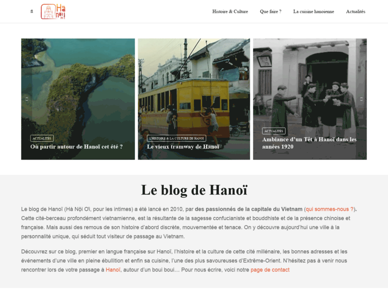 Le blog de Hanoi