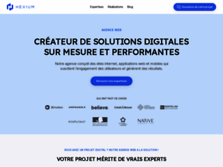 Détails : Hexium, développement web et mobile à Montpellier