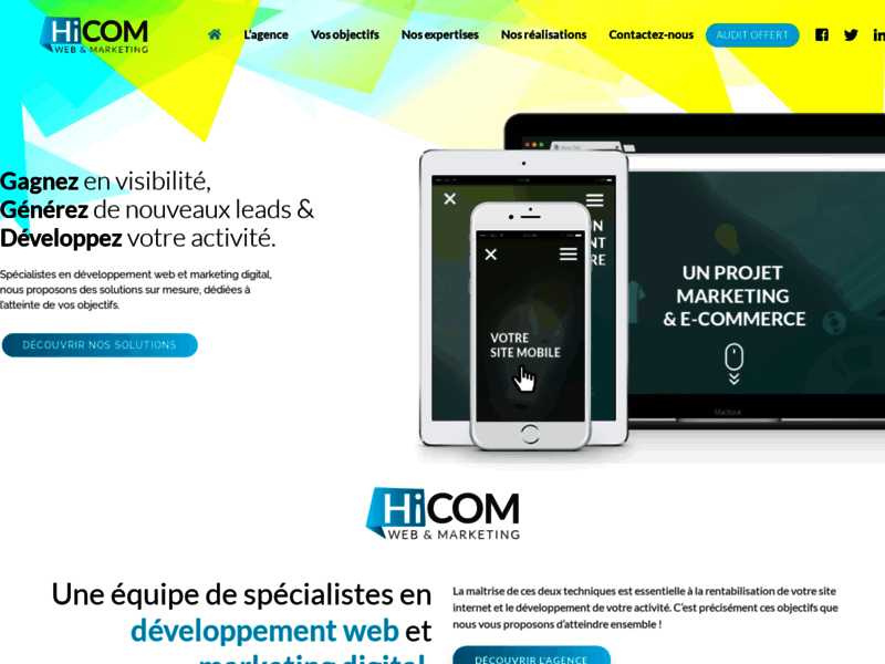 Hicom, agence web à Nice