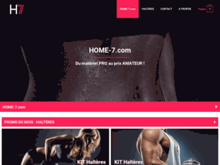 Détails : Home Seven, boutique musculation fitness