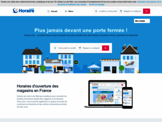 Détails : Horaire, horaires d'ouverture des magasins en France