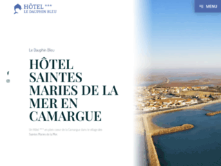 Le Dauphin Bleu : Hôtel Saintes Maries de la Mer
